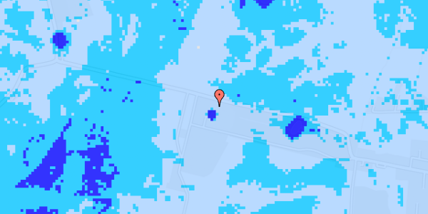 Ekstrem regn på Risbyholmvej 3