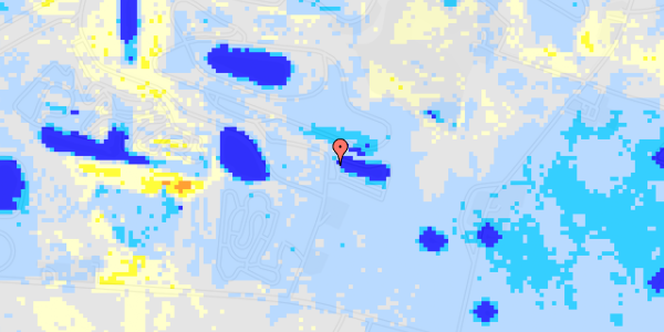 Ekstrem regn på Abildgårdsvej 14