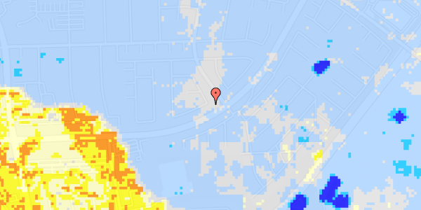 Ekstrem regn på Bellisvej 34