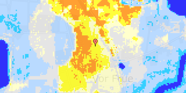 Ekstrem regn på Bogøvej 10