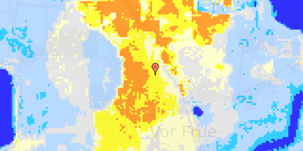 Ekstrem regn på Bogøvej 12