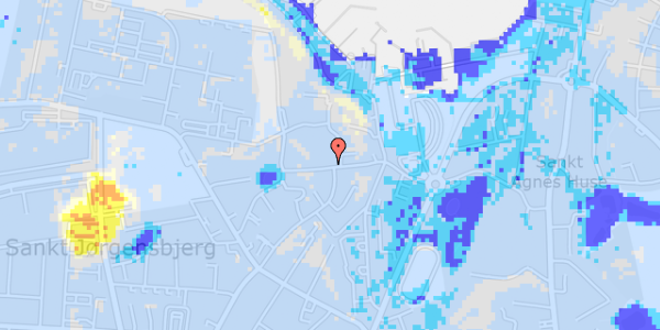 Ekstrem regn på Brøndgade 6A