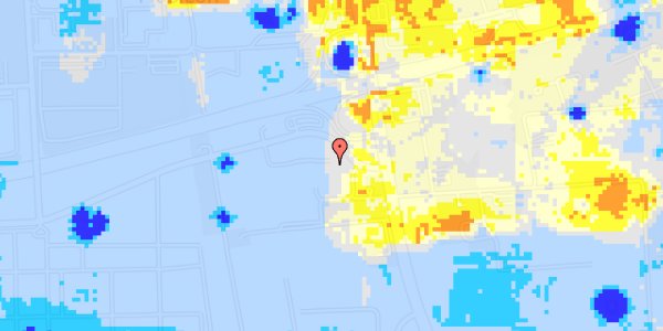 Ekstrem regn på Darupvej 1