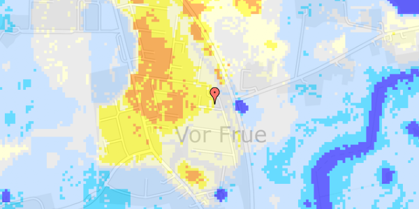 Ekstrem regn på Drejøvej 4