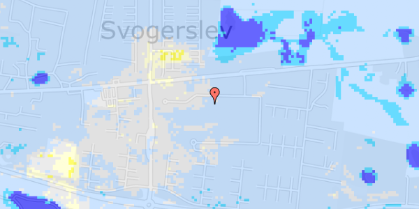 Ekstrem regn på Egen 30