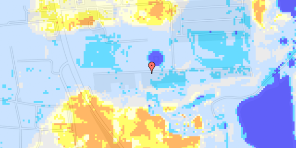 Ekstrem regn på Elmelygårdsvej 22