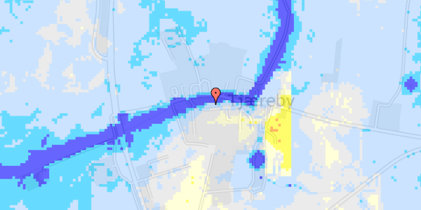 Ekstrem regn på Gammel Tjærebyvej 3