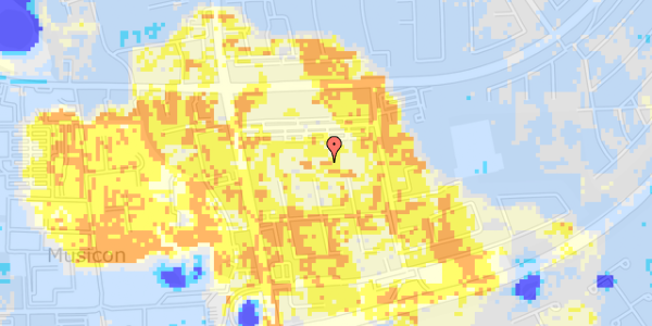 Ekstrem regn på Gartnervang 32, 1. mf