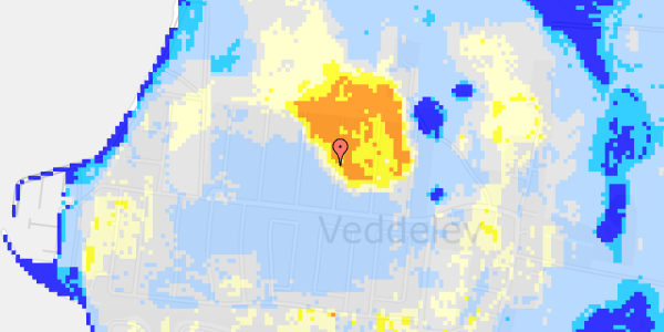 Ekstrem regn på Guldborgvej 9