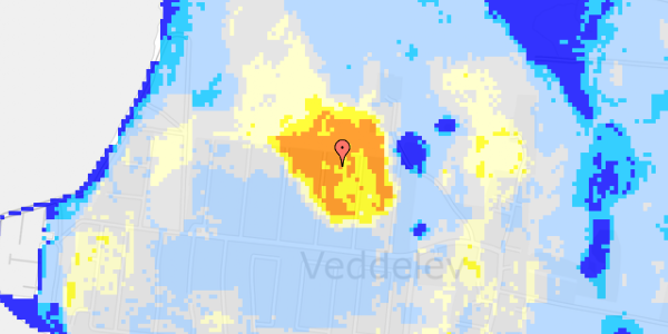 Ekstrem regn på Guldborgvej 18