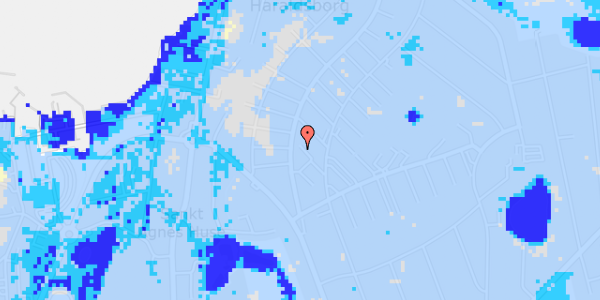 Ekstrem regn på Haraldsborgvej 8C, st. th