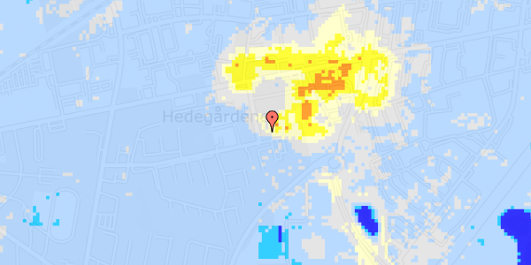 Ekstrem regn på Hedeboparken 7, 1. th