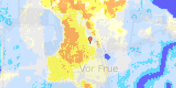 Ekstrem regn på Hesseløvej 1