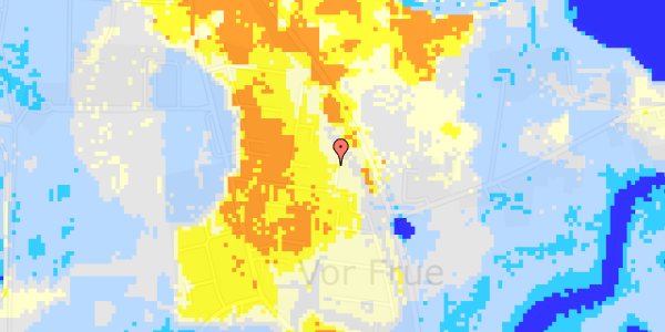 Ekstrem regn på Hesseløvej 3