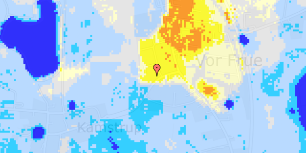 Ekstrem regn på Kamstrupvej 6