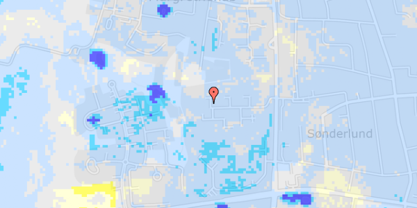 Ekstrem regn på Kristianslund 78B