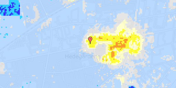 Ekstrem regn på Københavnsvej 87