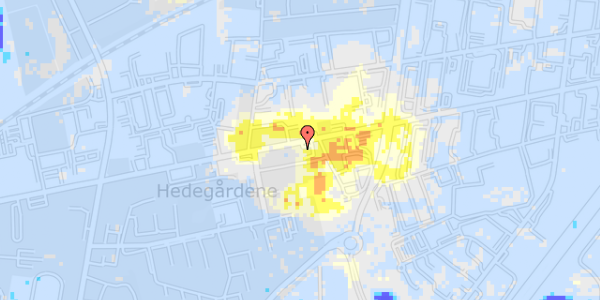 Ekstrem regn på Københavnsvej 100C