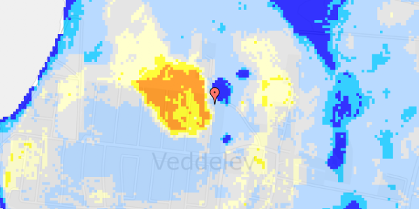 Ekstrem regn på Maribovej 17