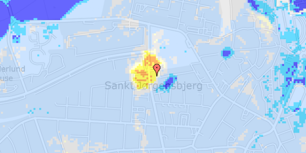 Ekstrem regn på Møllehusvej 118, st. 