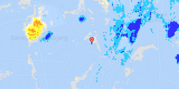 Ekstrem regn på Rughaven 30