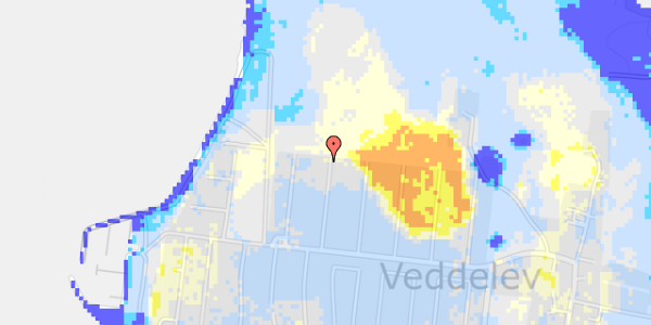 Ekstrem regn på Rødbyvej 19