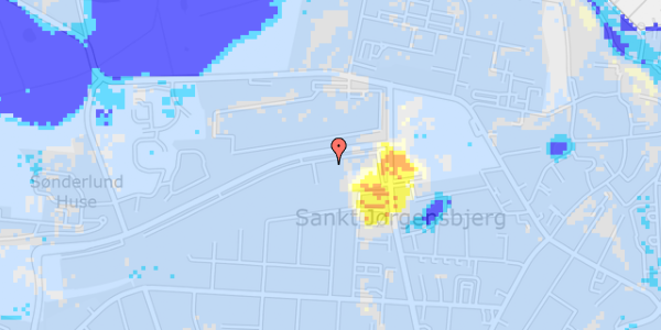 Ekstrem regn på Rørmosen 15, 1. th