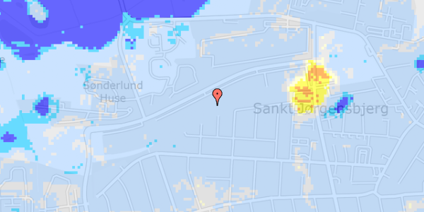 Ekstrem regn på Rørmosen 45, 1. th