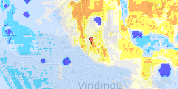 Ekstrem regn på Sandvejen 12