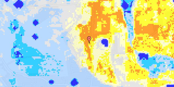 Ekstrem regn på Sandvejen 23