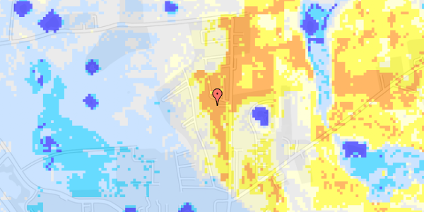 Ekstrem regn på Sandvejen 25B