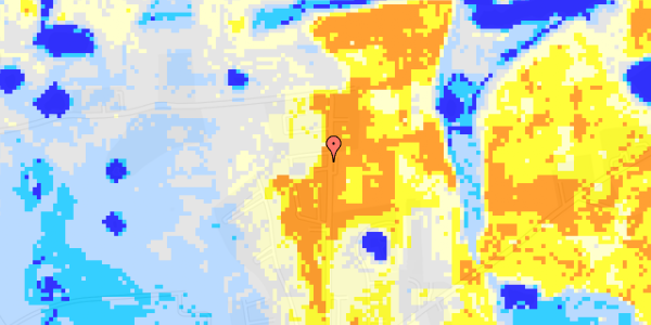 Ekstrem regn på Sandvejen 33