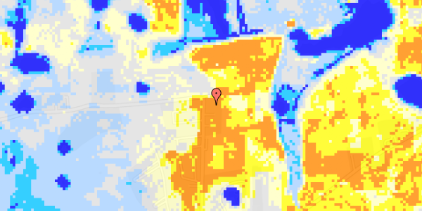 Ekstrem regn på Sandvejen 36