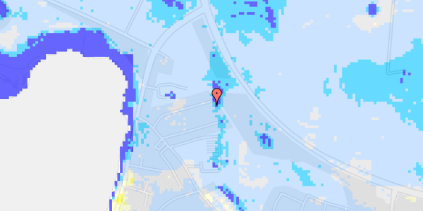 Ekstrem regn på Skomagerkrogen 18