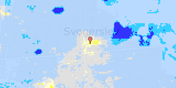 Ekstrem regn på Stamvejen 30