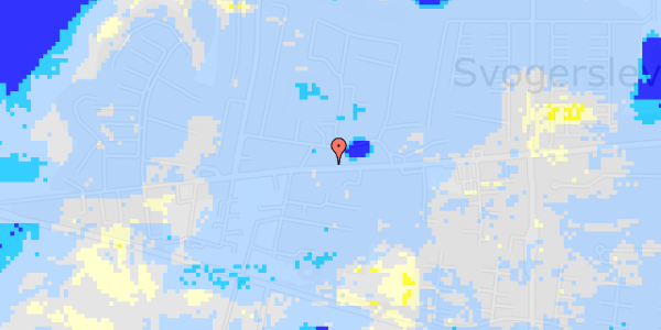 Ekstrem regn på Svogerslev Hovedgade 31B