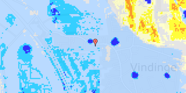 Ekstrem regn på Tingvej 35