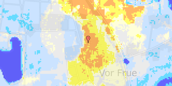 Ekstrem regn på Ærøvej 4