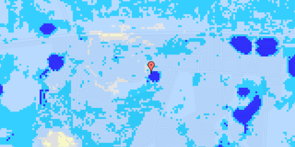 Ekstrem regn på Borupvej 88