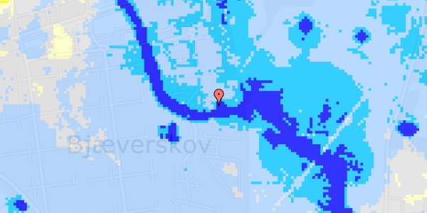 Ekstrem regn på Duehusvej 55