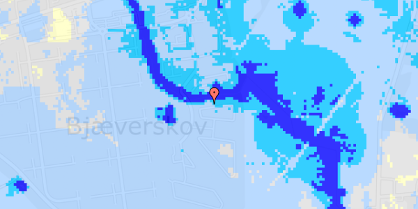 Ekstrem regn på Duehusvej 85