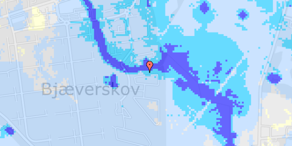 Ekstrem regn på Duehusvej 87