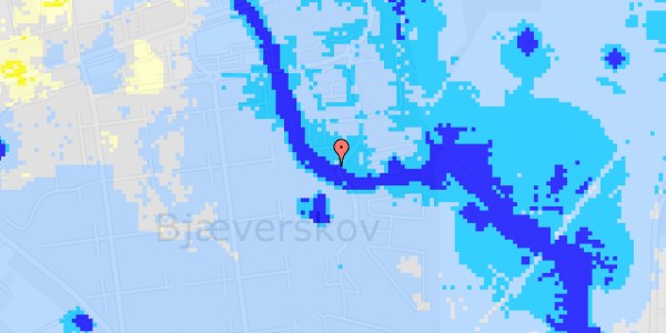 Ekstrem regn på Duehusvej 122