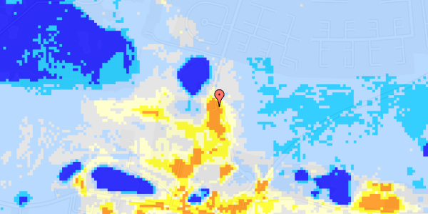 Ekstrem regn på Ejbyvej 88E