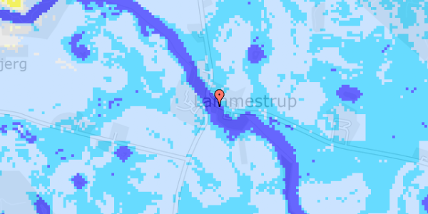 Ekstrem regn på Lammestrupvej 3B