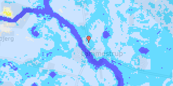 Ekstrem regn på Lammestrupvej 5A