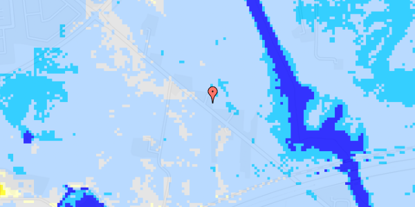 Ekstrem regn på Salbyvej 202