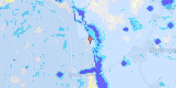 Ekstrem regn på Skovbrynet 23