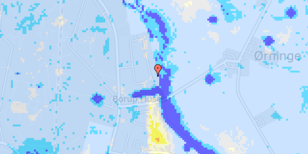 Ekstrem regn på Skovbrynet 35