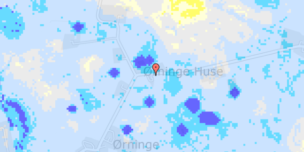 Ekstrem regn på Ørningevej 20